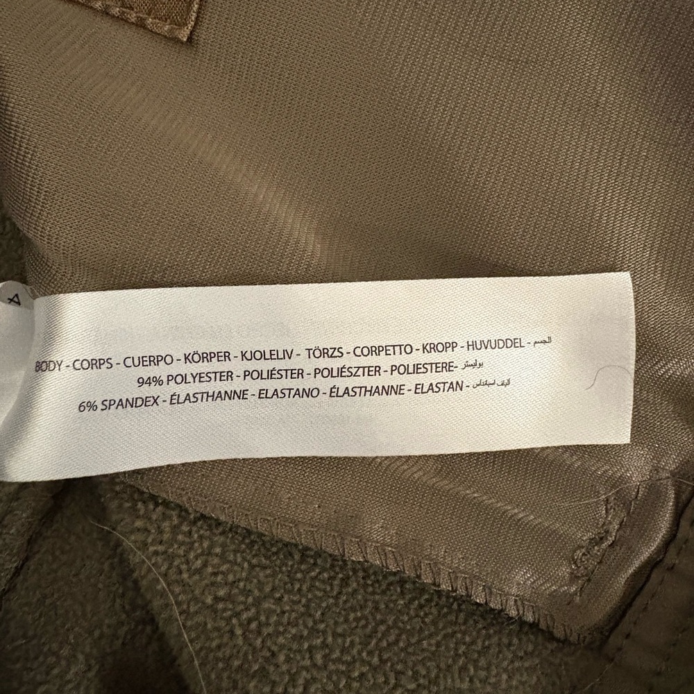 Ariat Light Brown Softshell Water and Wind Resistant Performance Jacket - Picture 7 of 9
